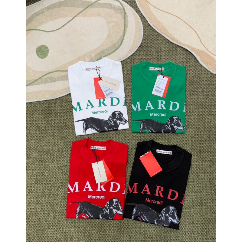 MD25_เสืัอยืด Mardi ลายหมาดัชชุน (พร้อมส่ง)