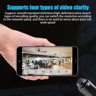 กล้องวงจรปิดไร้สาย 1080P WIFI ขนาดเล็ก ความละเอียดสูง มองเห็นที่มืด ตรวจจับการเคลื่อนไหว มองเห็นที่มืด สําหรับเด็กทารก