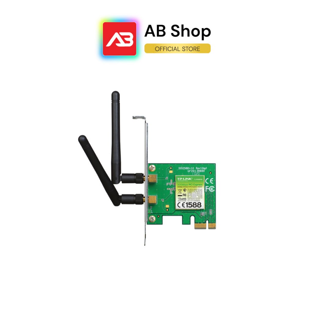 TP-Link 300Mbps Wireless N PCI Express Adapter รุ่น TL-WN881ND