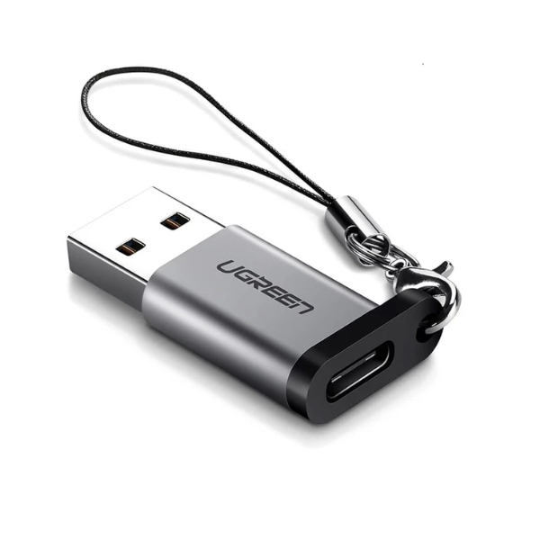 Converter USB 3.0 TO Type-C UGREEN (50533) [ตัวเชื่อมต่อข้อมูล Type-C หัวตัวเมีย (F) กับ USB 3.0 หัว