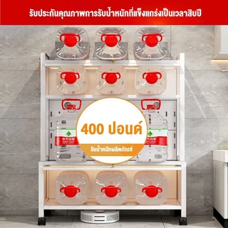 Luxury ตู้กับข้าวห้องครัว 5 ชั้น เคาเตอร์ครัว มีล้อเคลื่อนย้ายสะดวก ดีไซน์กันฝุ่น ตู้เก็บของอเนกประสงค์