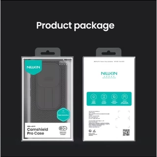 Nillkin เคสสำหรับ Redmi Note 15 Pro/Note 15 Pro Plus/Note 14 Pro/Note 14 Pro Plus เคสกันกระแทก สไลด์กล้อง ขอบยาง TPU