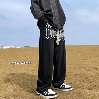 พร้อมส่งกางเกงขายาว ผ้าสำลี จ็อกเกอร์ Jogger Pants หญิง/ชาย