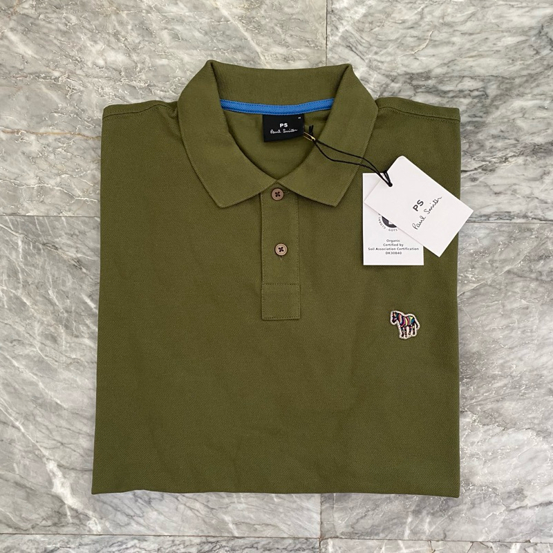 NEW เสื้อโปโล PAUL SMITH ZEBRA
