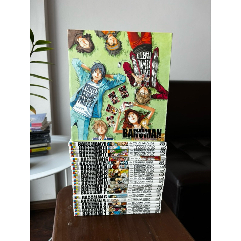 [พร้อมส่ง] Bakuman Boxset บาคุมัง 1-20พร้อมกล่อง ครบชุด หนังสือพร้อมกล่องใส่