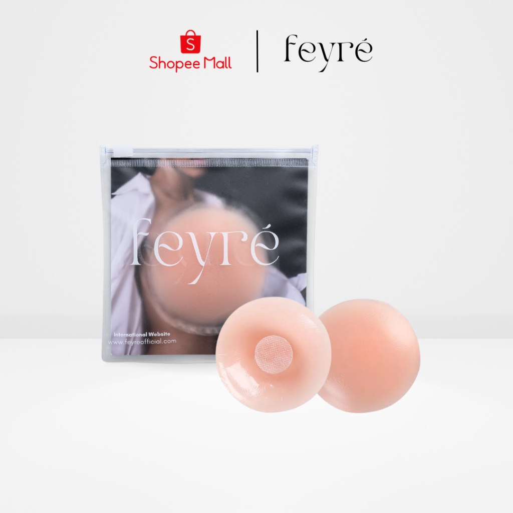 Feyré - MINI ADHESIVE ปิดจุก กาวติดแน่นตลอดวัน ไซส์มินิ ขนาด 6 ซม. ที่แปะจุก ซิลิโคนปิดจุก