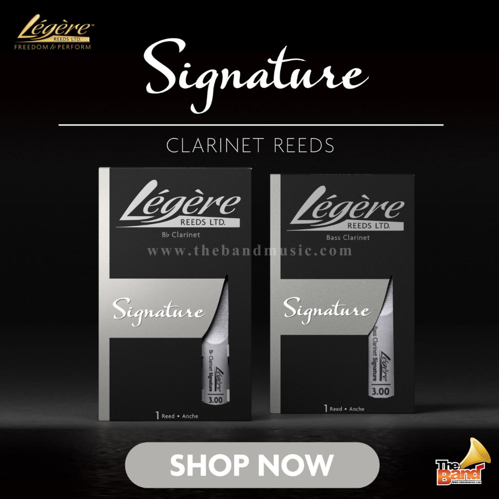 LEGERE SIGNATURE Bb CLARINET REEDS ลิ้นพลาสติกสำหรับ บีแฟล็ต คลาริเน็ต