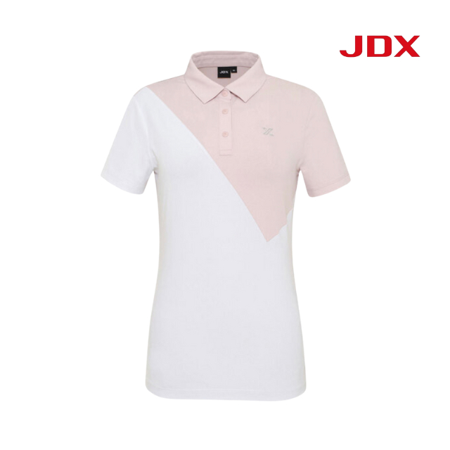 JDX Golf เสื้อกอล์ฟผู้หญิงแขนสั้น