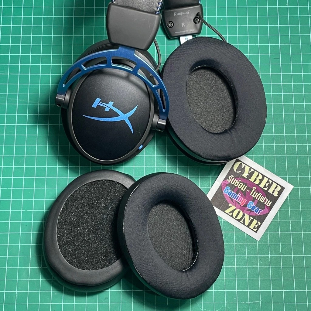 ฟองน้ำครอบหู HyperX Cloud Alpha S (ดูวิธีใส่ ในรายละเอียดสินค้าก่อนสั่งซื้อครับผม)