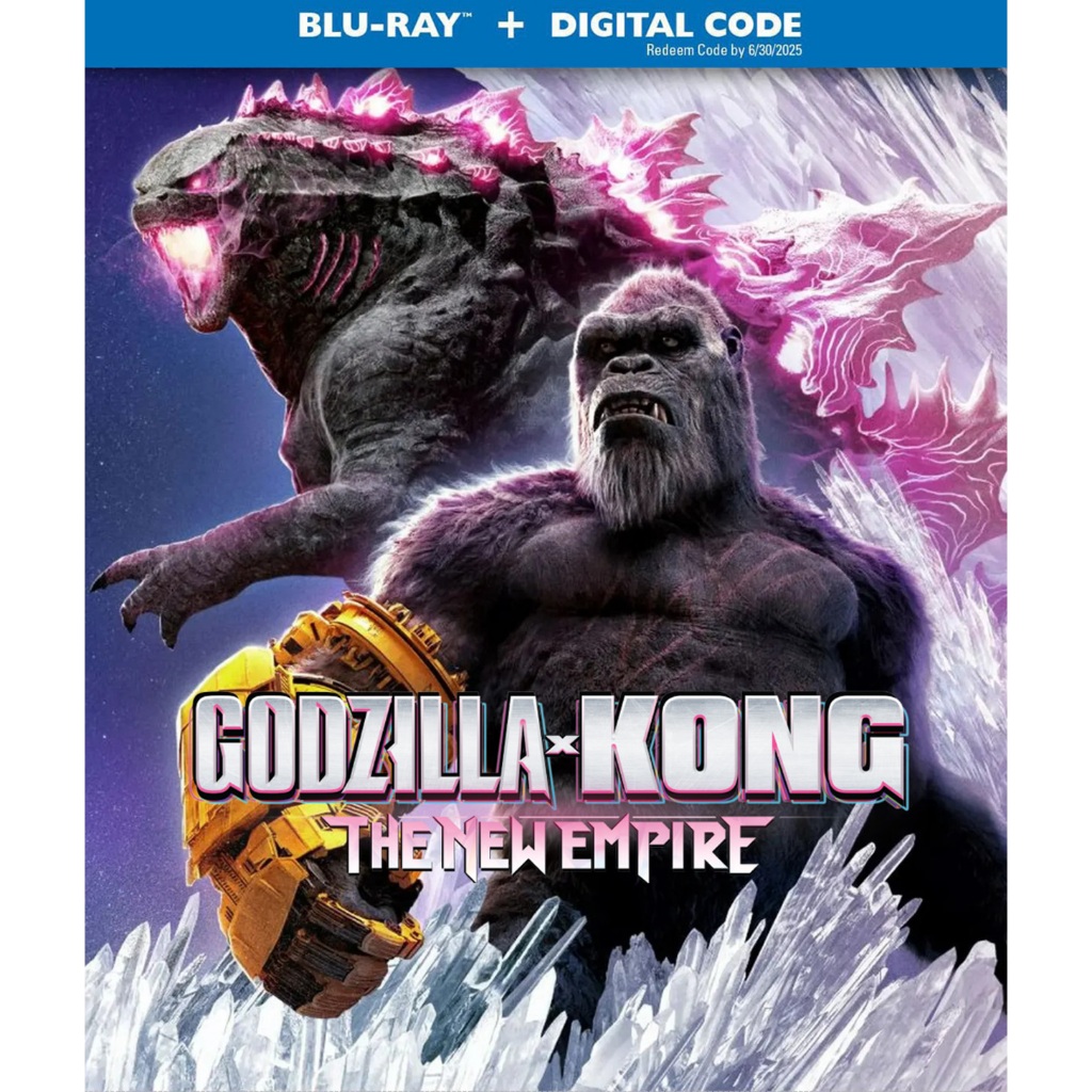 Bluray ปกใหม่ เสียงไทย บลูเรย์ Godzilla x Kong:2 ก็อดซิลล่าปะทะคอง 2 อาณาจักรใหม่ แผ่นมาสเตอร์ USA