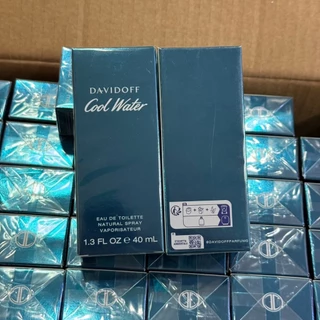 (40 ML) Davidoff Cool Water Men EDT 40 ml. กล่องซีล
