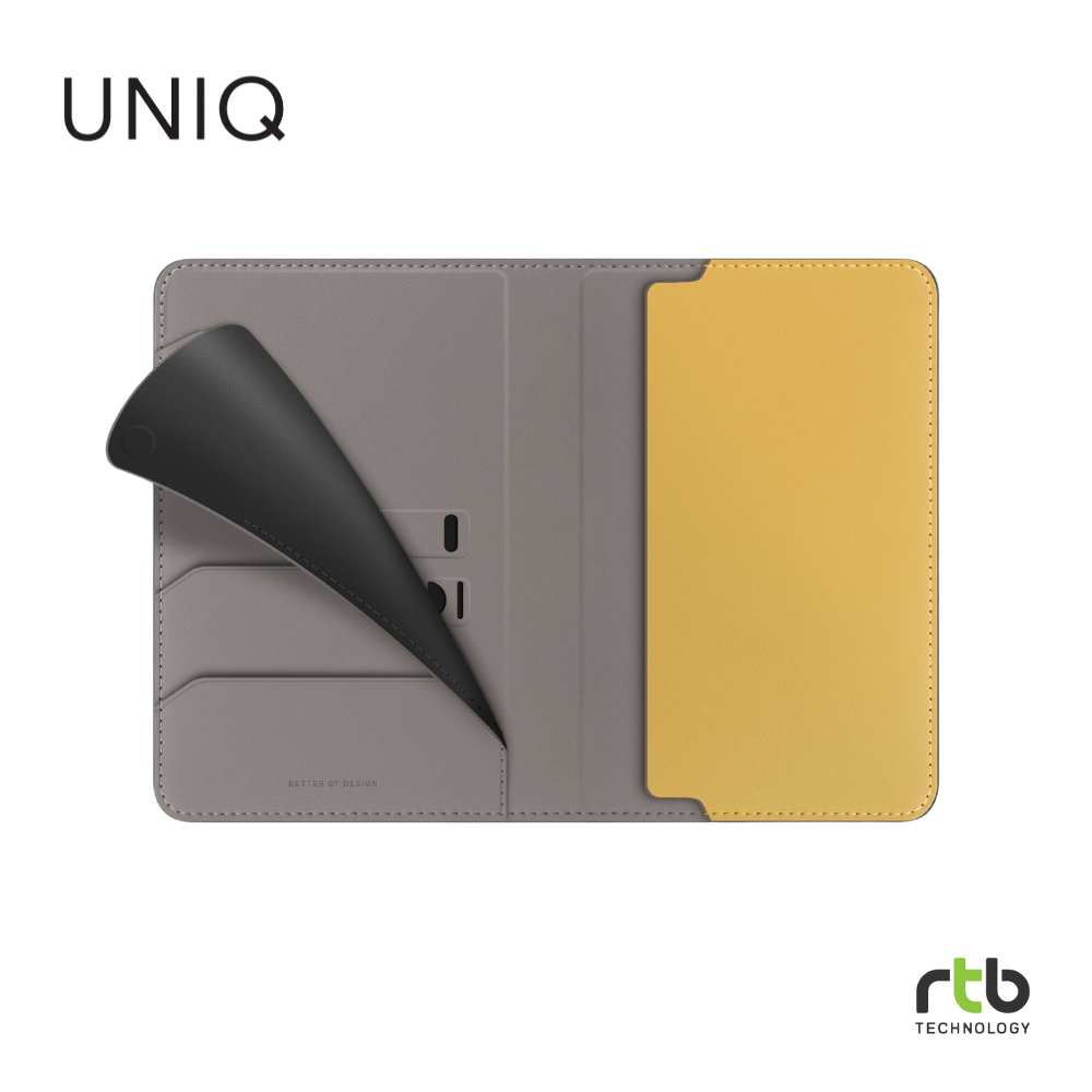 UNIQ Belmont ที่ใส่พาสปอร์ตพร้อมตัวติดตามและระบบป้องกัน RFID