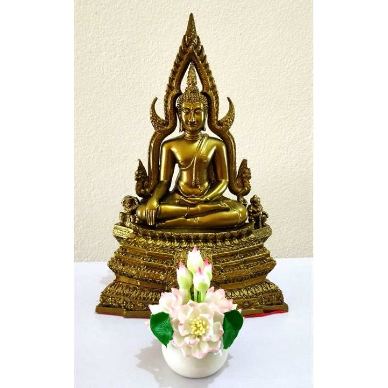 ดอกบัว ดอกบัวบูชาพระ งานดินปั้นสูง4นิ้ว บัวประดิษฐ์ ราคาต่อ1ชิ้น (เช็คขนาดก่อนสั่งซื้อ) - รูปที่ 7