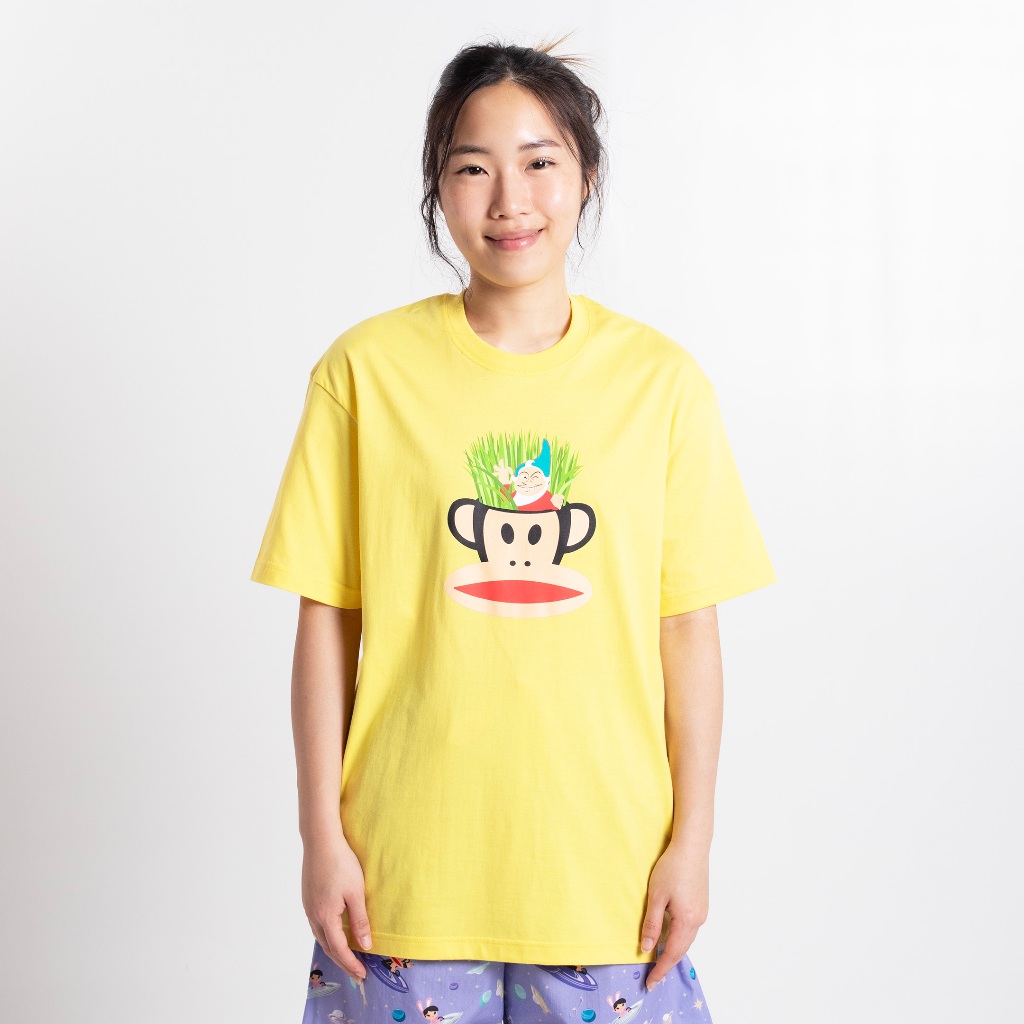 PAUL FRANK เสื้อยืด UNISEX JULIUS' HAPPY HEAD TEES