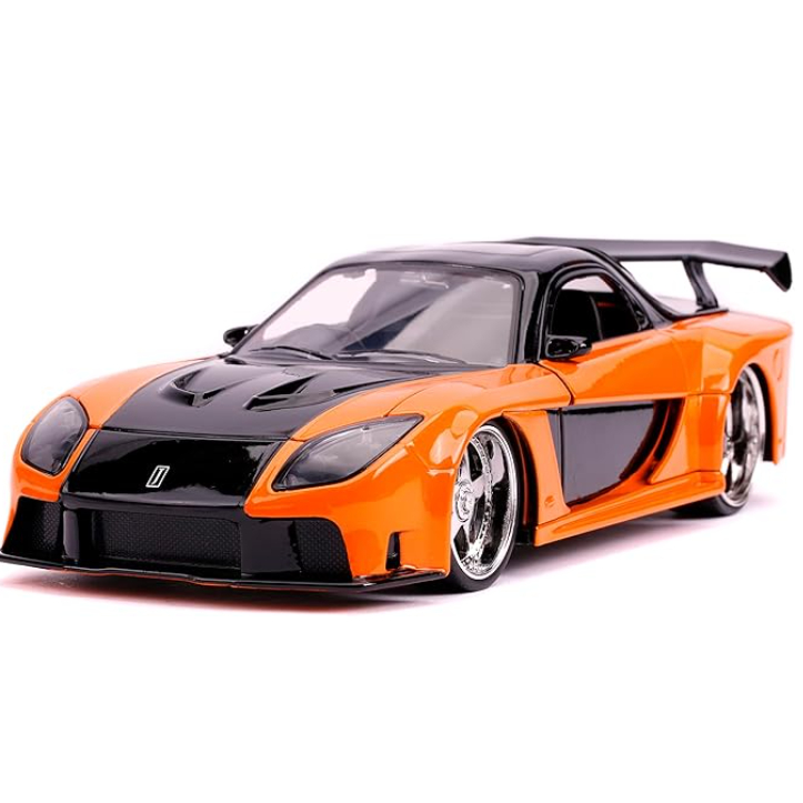 Pre-order 🏎️ Jada โมเดลรถ โมเดลรถยนต์ Fast & Furious Han's Mazda RX-7  สเกล 1:24