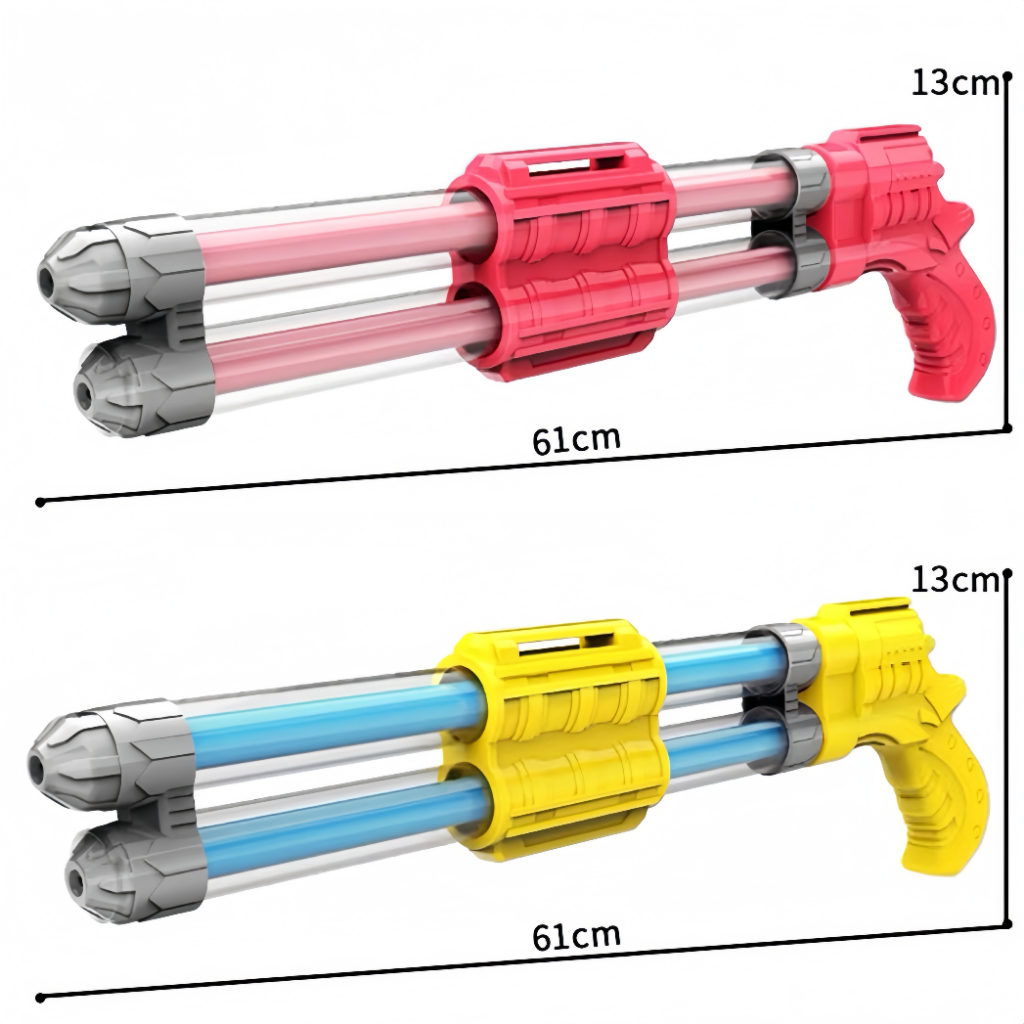 ปืนเล่นน้ำสงกรานต์ เล่นนำ้สงกรานต์ ฉีดได้ไกล ฉีดแรง ปืนฉีดนำ้ ปืนฉีดนำ้แรงสูบ9รู - รูปที่ 5