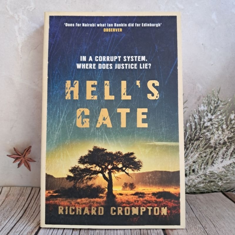 #มือสอง นิยายผู้ใหญ่ Hell's Gate. By Richard Crompton.