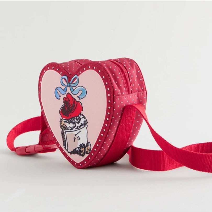 Cath Kidston حقيبة كروس Paddington Heart — أحمر — صورة 5