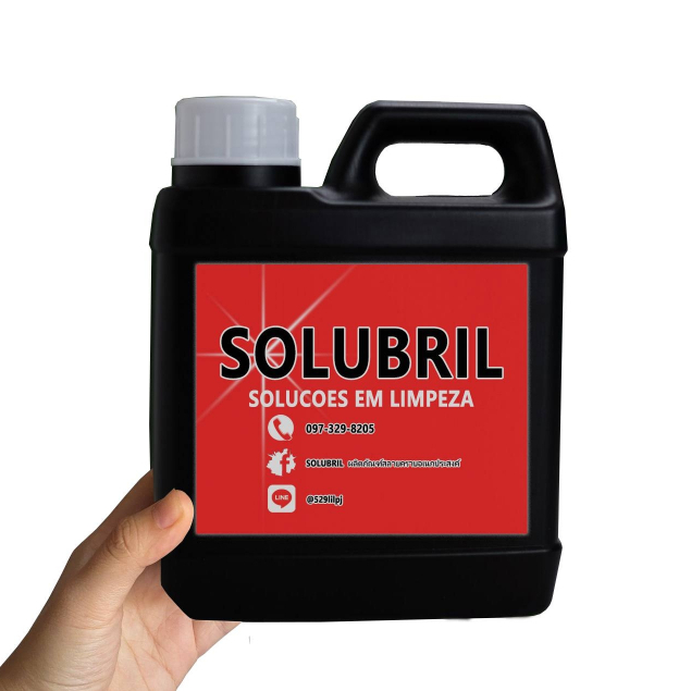 SOLUBRIL น้ำยาสลายคราบ ขจัดคราบฝังแน่นใน 1นาที(ขนาด 1ลิตร) น้ำยาขจัดคราบอเนกประสงค์