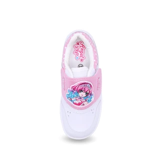 POPTEEN รองเท้านักเรียน รองเท้าอนุบาลหญิง รุ่น Angel Pop (55) สีขาว ไซซ์ 26-32