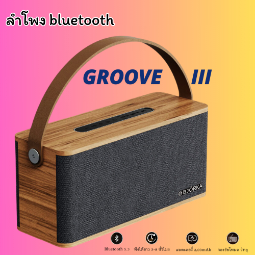 Speaker (ลำโพง) Bjorka Groove III