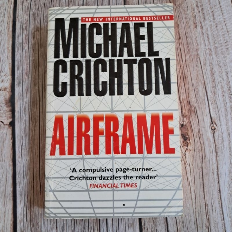 #มือสอง นิยายผู้ใหญ่ Airframe. By Michael Crichton.