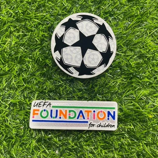 อาร์ม แขน ลูกบอล UCL Badge ติดเสื้อบอล