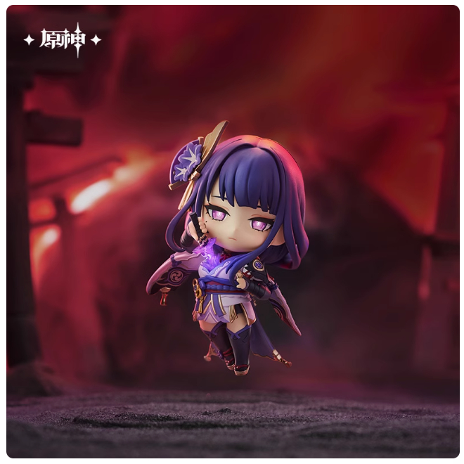 [ทางการ Genshin Impact/รอบจอง1] พรีออเดอ์ฟิกเกอร์ ไรเดน Inazuma Castle Series Nendoroid-Thunder General Genshin