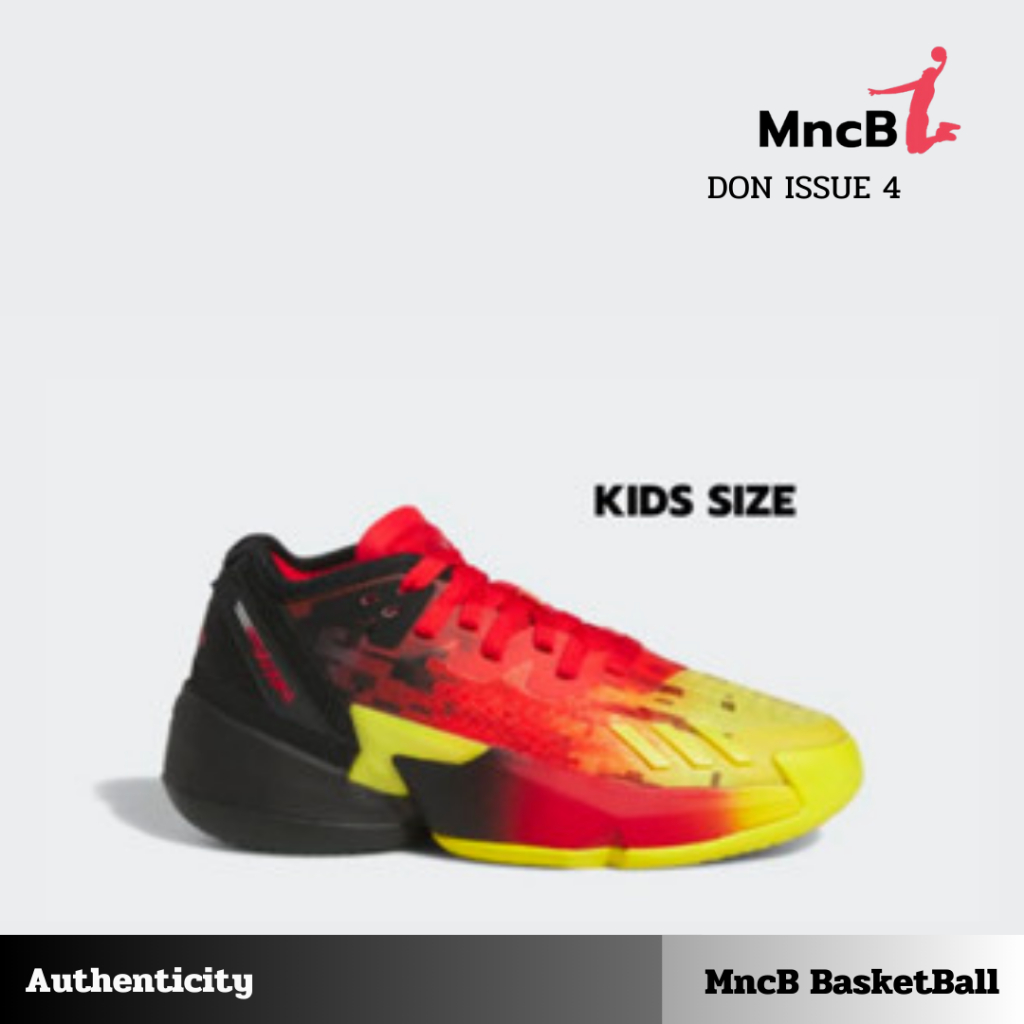 รองเท้าบาส Adidas BASKETBALL D.O.N ISSUE #4  Mr.Incredible KIDS  ของแท้100%