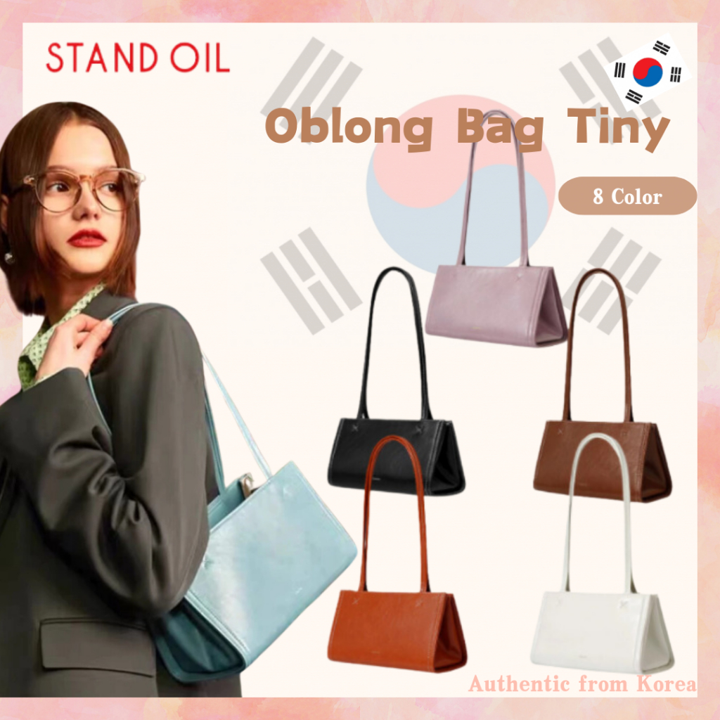 ของแท้ 100 % STAND OIL Oblong Bag Tiny การผสมผสาน ที่สมบูรณ์แบบของแฟชั่น ที่มีประโยชน์