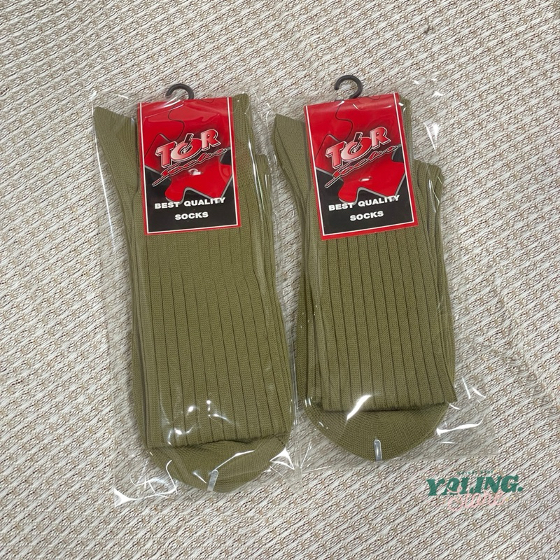 ถุงเท้า ลูกเสือ สีกากี แพ็ค1คู่ ขนาด7-9 Freesize พร้อมส่ง มีปลายทาง