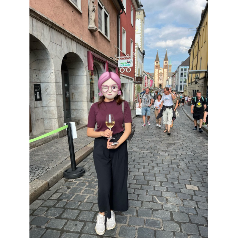 Uniqlo Top, GRL Pants เซทแบรนด์ญี่ปุ่น เสื้อuniqlo กางเกง GRL