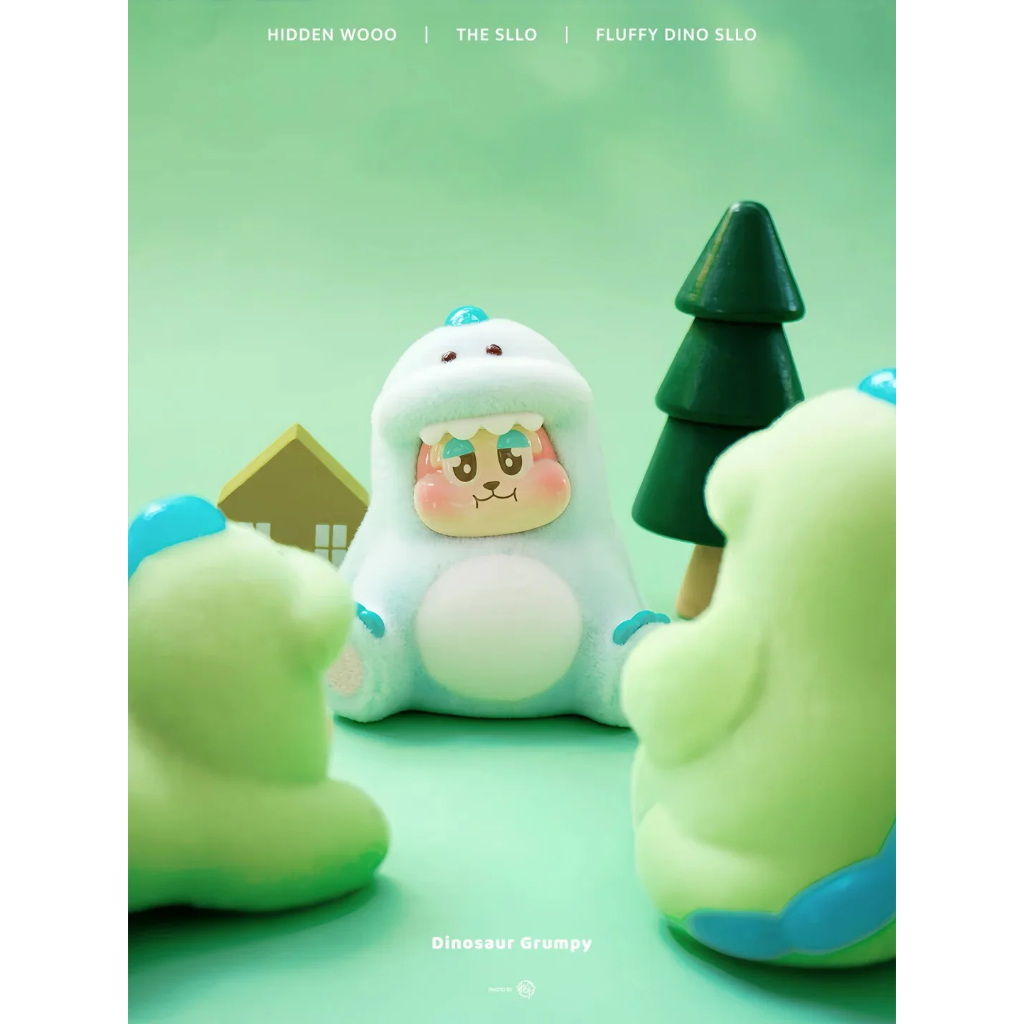 SLLO Fluffy Dinosaur Series พร้อมส่ง