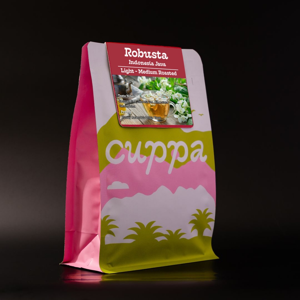 Robusta Indonesia Process Triple Yeast Jasmine ขนาด 200 กรัม