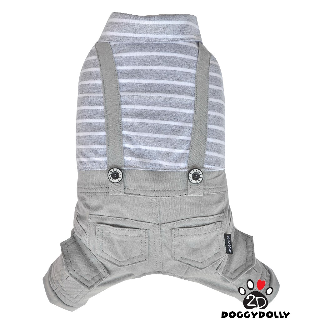 Pet clothes -Doggydolly เสื้อผ้าแฟชั่น สัตว์เลี้ยง หมาแมว ชุดสี่ขา กางเกง เอี๊ยม ขนาดไซส์ 1-9 โล AC3