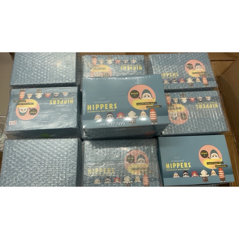 พร้อมส่งของแท้(ยกบล้อก) MOFUSAND HIPPERS DECORATIVE MINI FIGURESของแท้ใหม่ในซีลของแท้จากญี่ปุ่น