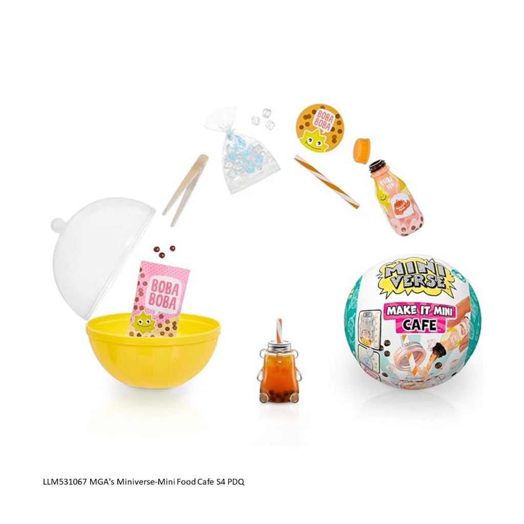 MGA (เอ็มจีเอ) Miniverse - Mini Food Cafe S4 PDQ ของเล่นจิ๋ว DIY รหัส LLM531067