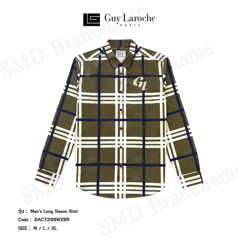 Guy Laroche เสื้อเชิ้ตแขนยาว รุ่น Men's Long Sleeve Shirt Code: DAC7200W2BR