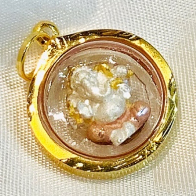 จี้พระพิฆเนศ กรอบทอง 75%(18k) มีใบประกันKPTGOLD