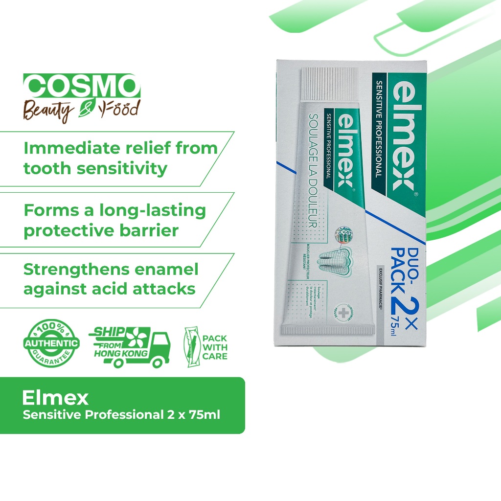 Elmex Sensitive Professional Toothpaste 2 x 75ml