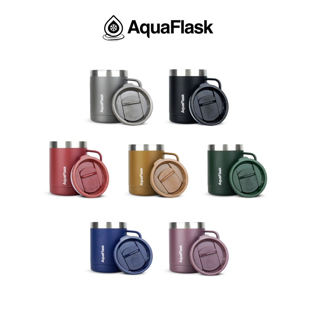 Aquaflask Insulated Mug แก้วน้ำเก็บความร้อนความเย็น (14oz)