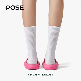 【Wholesale】ReadyStock POSE รองเท้านิ่มเหมือนเหยียบขี้ RMAXPRO38° รองเท้าแตะนุ่ม Cloud Slippers รองเท้าแตะกันลื่นP17502S