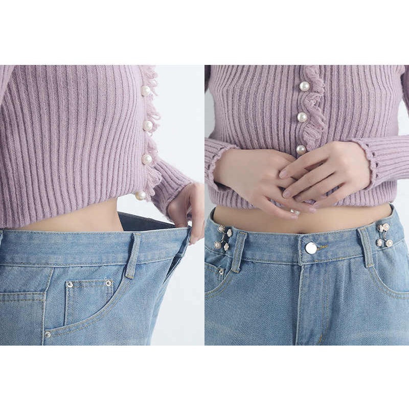 [พร้อมส่งจากไทย] หัวเข็มขัดปรับเอว คุณภาพสูง หลายสไตล์ เทรนด์สไตล์เกาหลี บางเบาหรูหราแบบเกาหลี มีหลายสีให้เลือก - รูปที่ 7