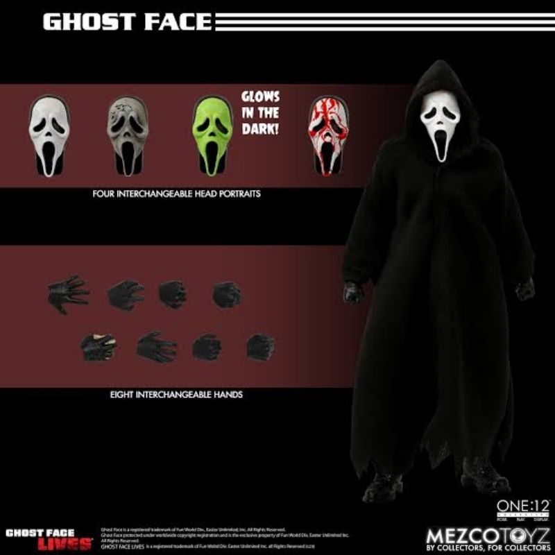 Mezco Toyz One:12 Ghost Face