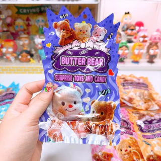 ถุงของเล่นและขนมน้องหมีเนย หมูเด้ง เอลโอเอล เจ้าหญิง 1 เเพค 30 ชิ้น