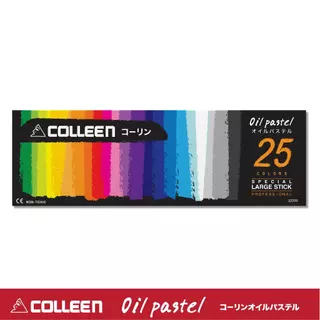 COLLEEN Oil Pastel premium quality สีชอล์ค คอลลีน คุณภาพสูง จัมโบ้ 12, 16, 25, 36 colors แถมสมุดระบายสีเสริมทักษะเด็ก