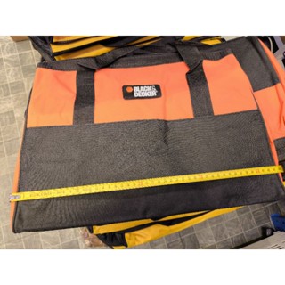 กระเป๋าผ้า มีซิบ หน้ากว้าง42cm ยี่ห้อ Black and decker