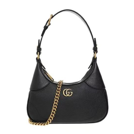 Gucci กุชชี่ GG ทุกวัน Fashion high-end Lady armpit bag ของแท้ ต้นฉบับ กระเป๋าถือ พร้อมอุปกรณ์ครบครัน