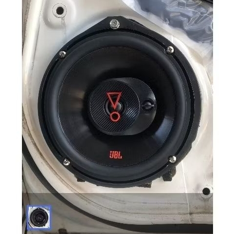 ฐาน​รอง​ลำโพงรถ​HONDA​ สเป​เซอร์​รอง​ลำโพง​ขนาด​6.5​"ขอบ​รอง​ลำโพง​ พลาสติก​คุณภาพดี​สีดำ​ แข็งแรงทนทาน​ ขา​ยเป็น​คู่​