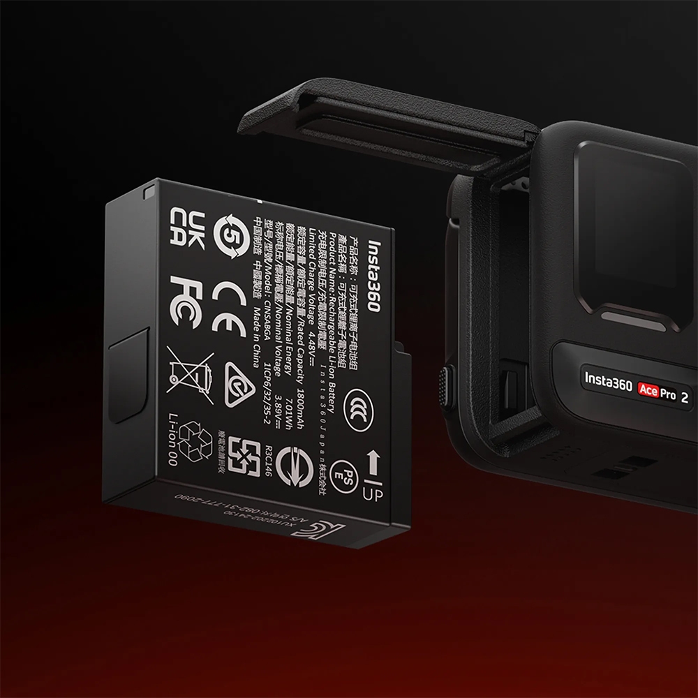 Insta360 Ace Pro 2 Battery x 2 แบตเตอร์รี่ ประกัน 1 ปี ของแท้